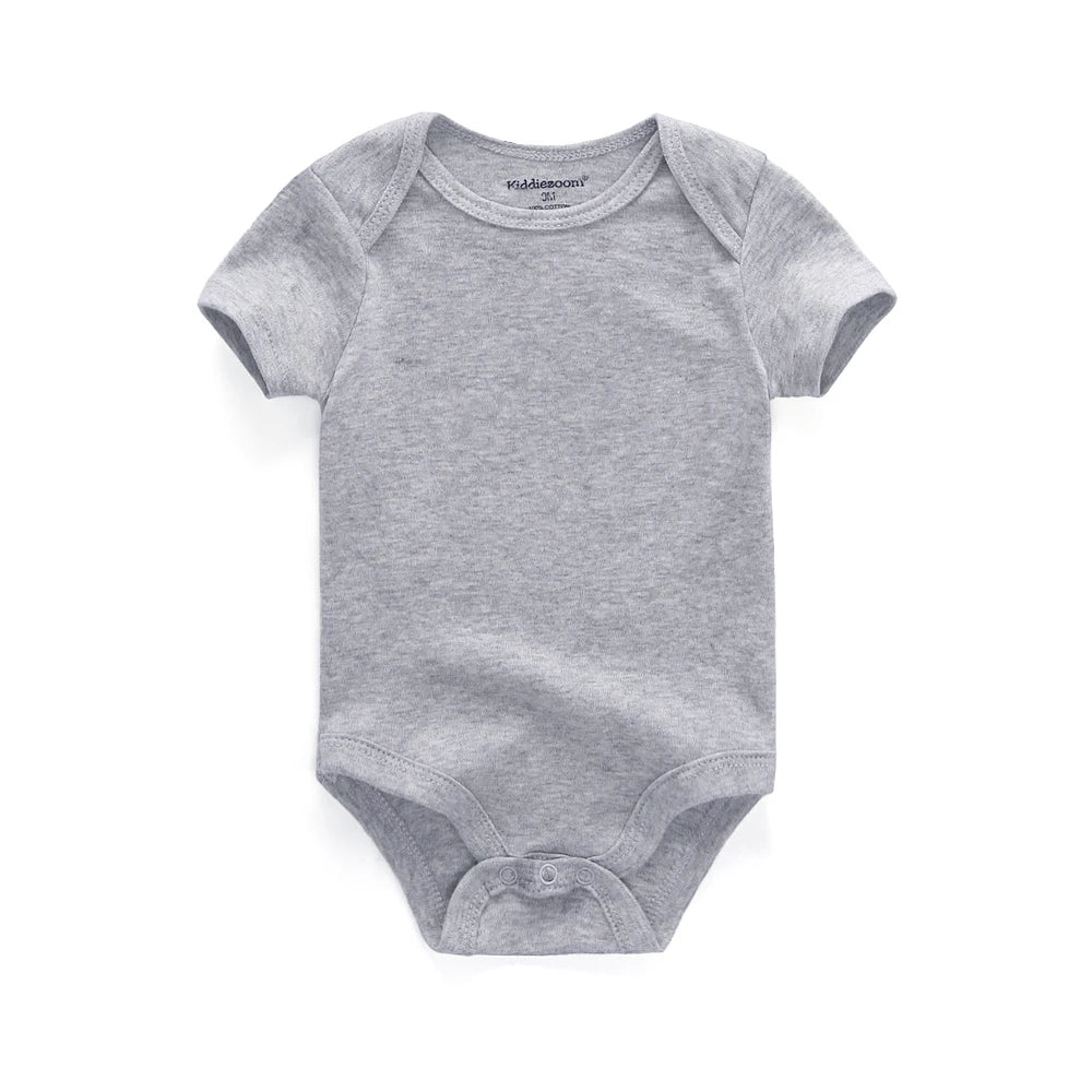 Newborn Onesie - 100% Cotton Unisex Baby Bodysuit by Kiddiezoom