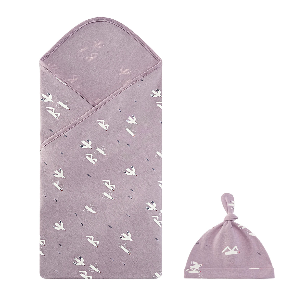 Newborn Receiving Blanket Set Baby Cocoon Swaddle Wrap Envelope Cotton 0-12M Baby Blanket Swaddling Wrap