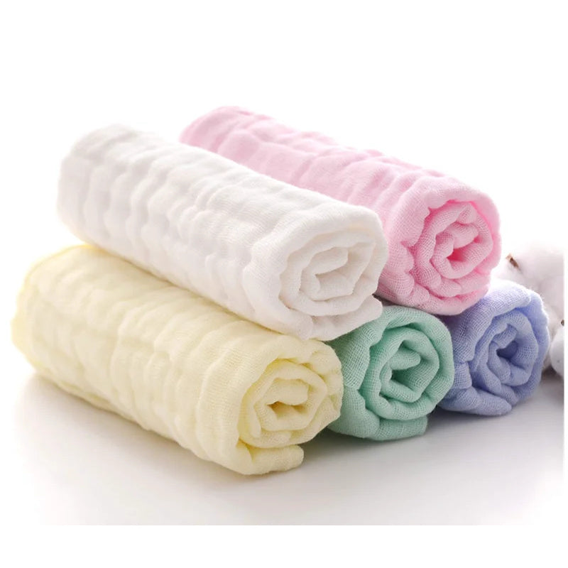 Washcloths - Cotton Soft Newborn Wipes for Sensitive Skin