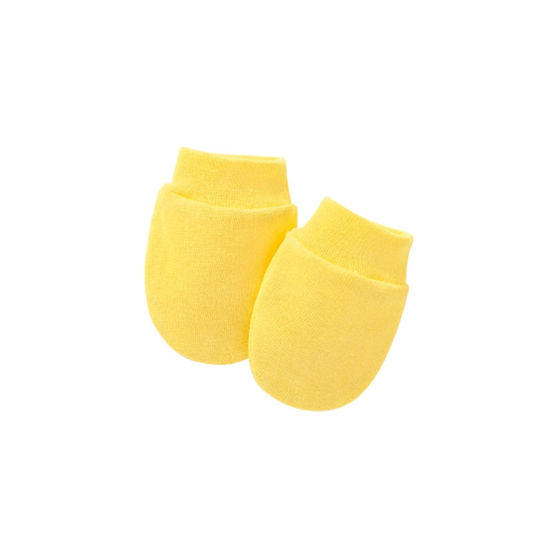 Baby Anti-Scratch Mittens - Soft Cotton No Scratch Hand Socks