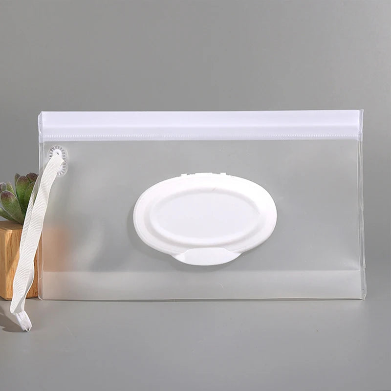 Baby Tissue Box: Cute EVA Flip Cover, Refillable & Portable