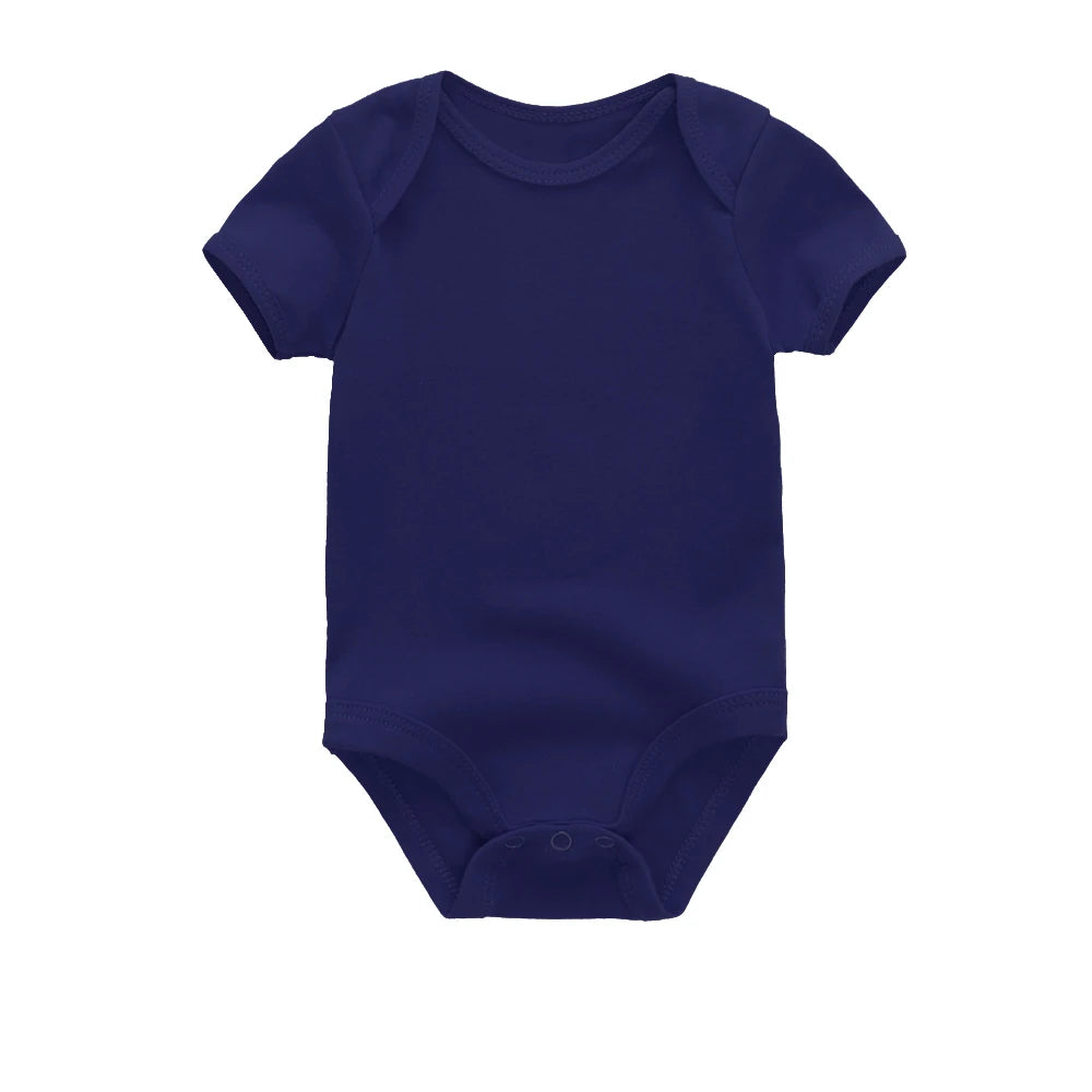 Newborn Onesie - 100% Cotton Unisex Baby Bodysuit by Kiddiezoom