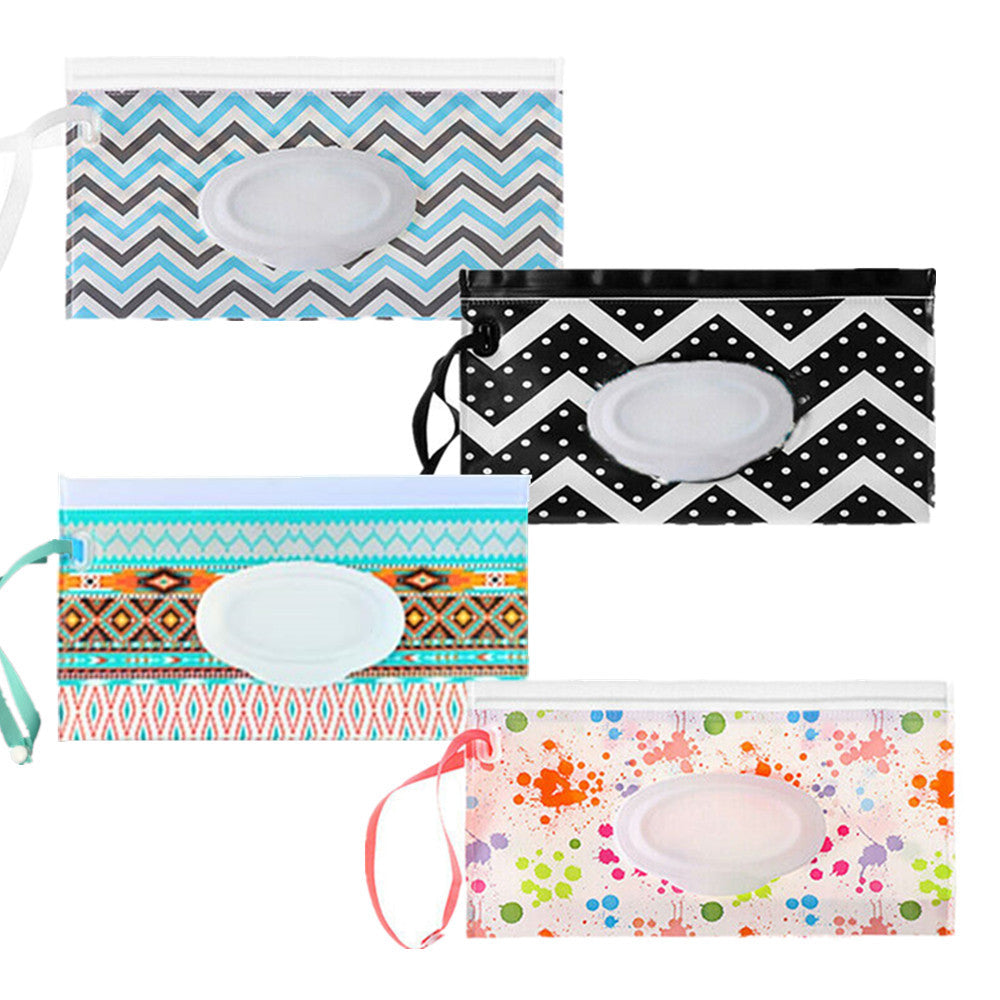 Baby Tissue Box: Cute EVA Flip Cover, Refillable & Portable