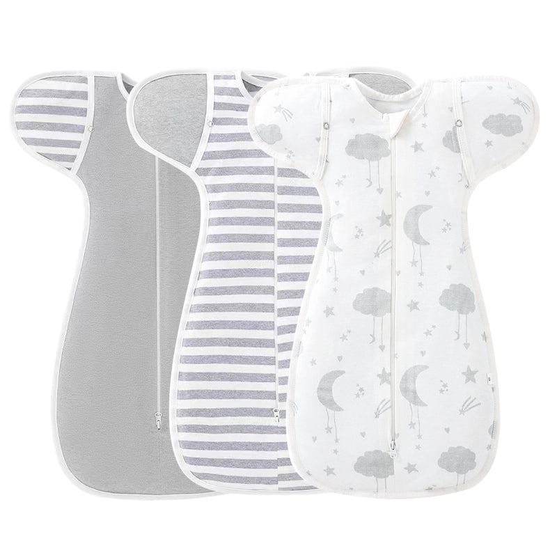 Newborn Swaddle Sleepsack 100% Cotton 0-6 Months