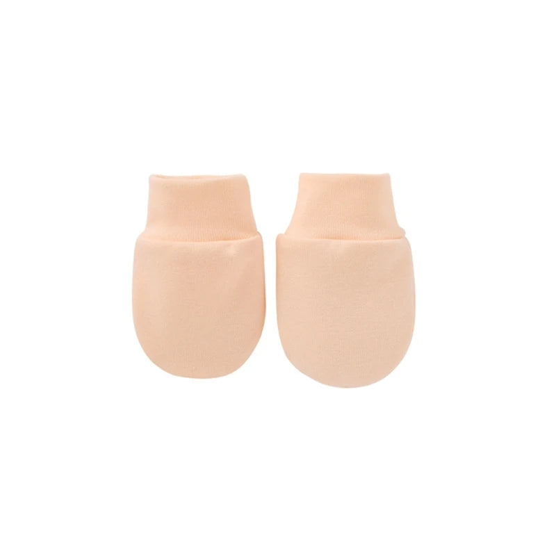 Baby Anti-Scratch Mittens - Soft Cotton No Scratch Hand Socks