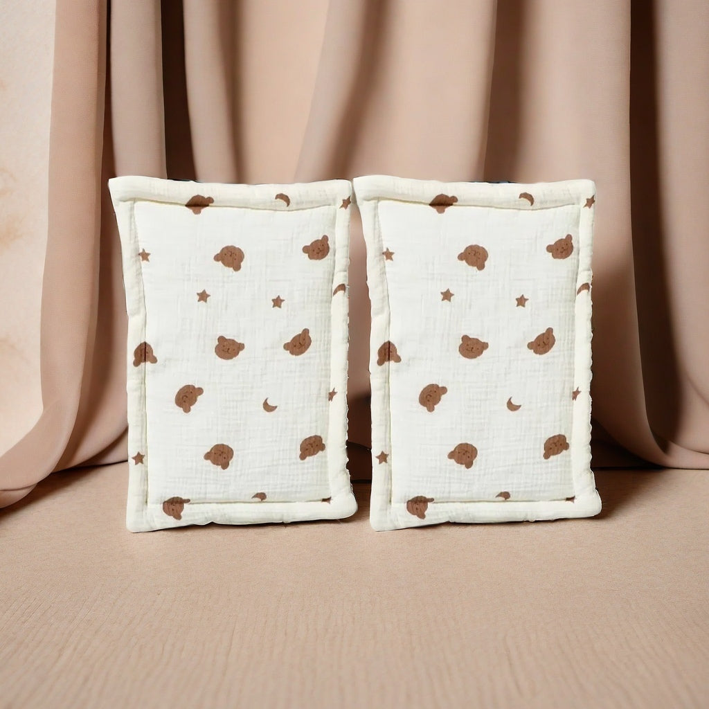 Baby Pillow 0-12 Months Velvet Comfort for All Seasons