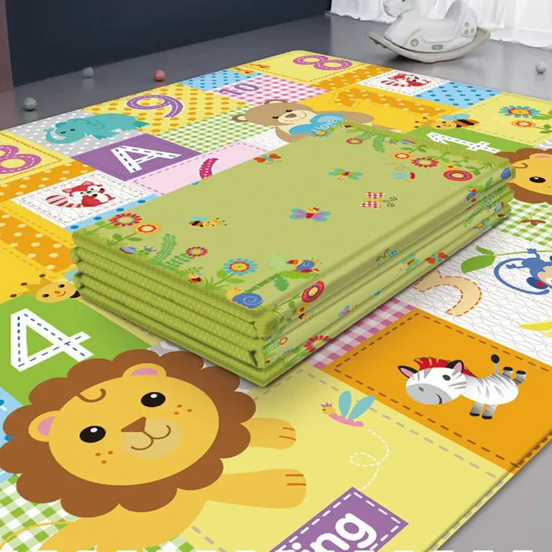 Educational Foldable Baby Mat - Perfect for Play & Learning