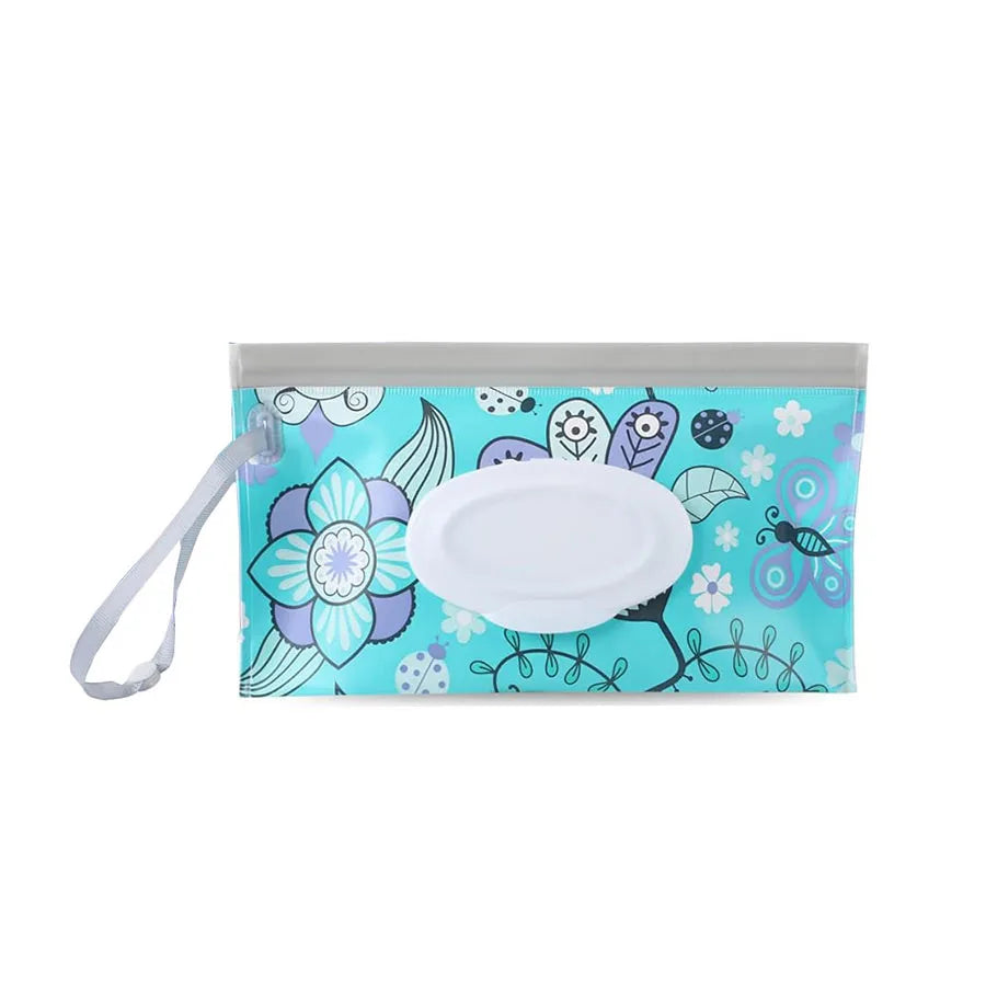 Baby Tissue Box: Cute EVA Flip Cover, Refillable & Portable