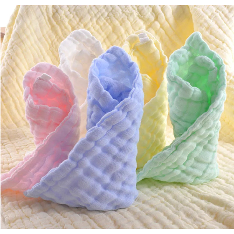 Washcloths - Cotton Soft Newborn Wipes for Sensitive Skin