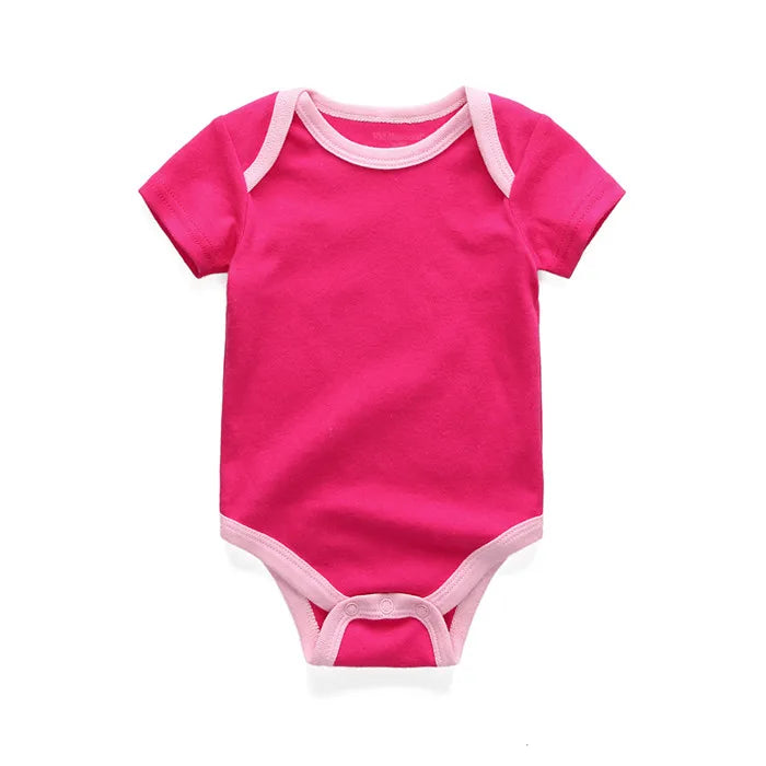 Newborn Onesie - 100% Cotton Unisex Baby Bodysuit by Kiddiezoom