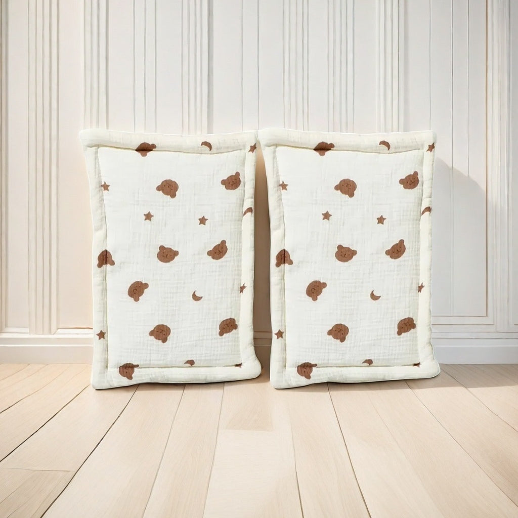 Baby Pillow 0-12 Months Velvet Comfort for All Seasons