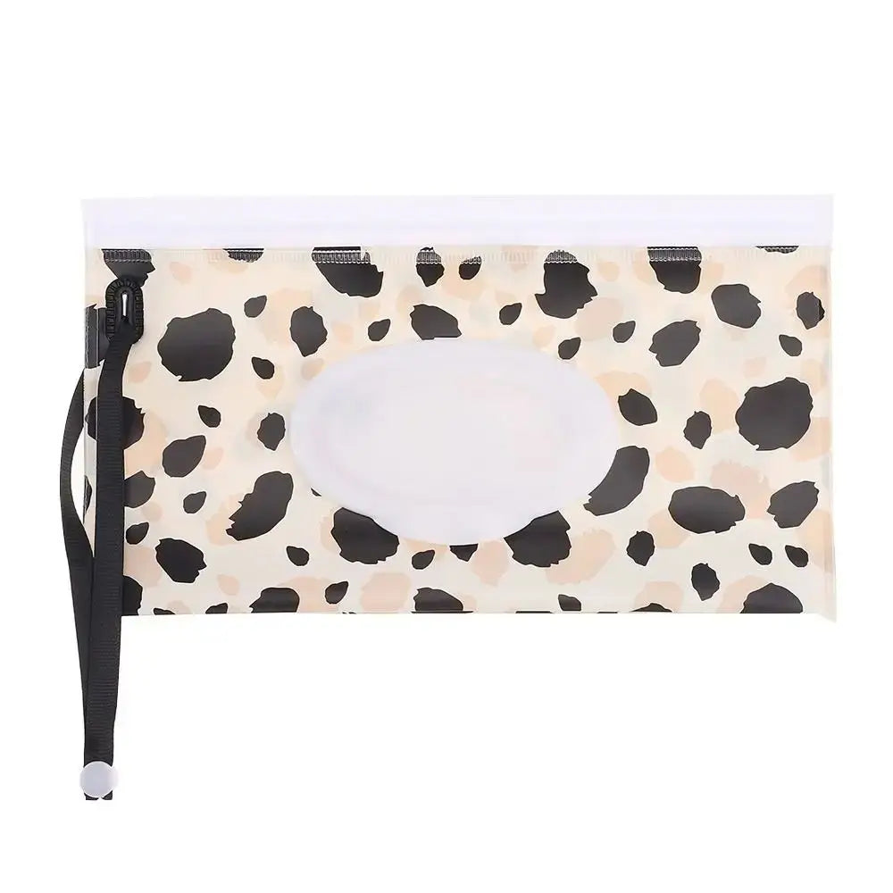 Baby Tissue Box: Cute EVA Flip Cover, Refillable & Portable