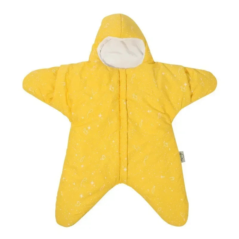 INSULAR Baby Sleeping Bags Starfish Type Infant Warm Sleep Sacks Separated Sleeves Legs Kid Swaddle Blanket Winter 0-8 Months
