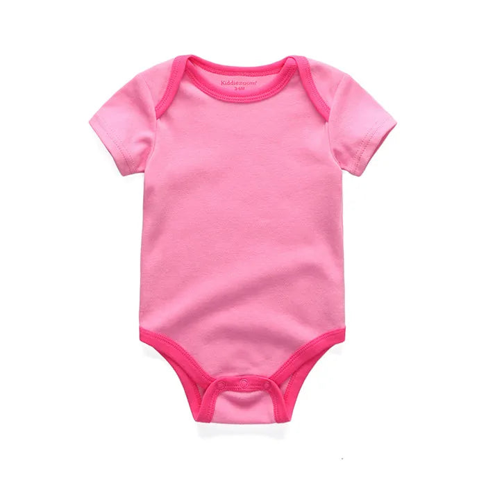 Newborn Onesie - 100% Cotton Unisex Baby Bodysuit by Kiddiezoom