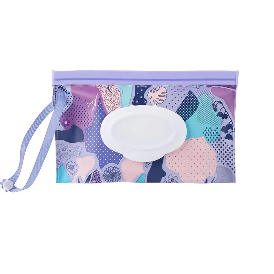 Baby Tissue Box: Cute EVA Flip Cover, Refillable & Portable