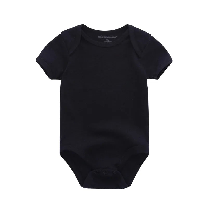 Newborn Onesie - 100% Cotton Unisex Baby Bodysuit by Kiddiezoom