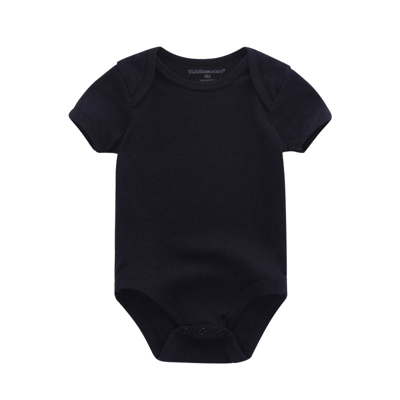 Newborn Onesie - 100% Cotton Unisex Baby Bodysuit by Kiddiezoom