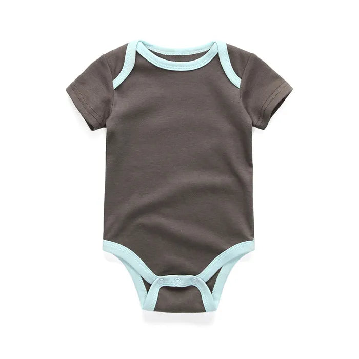 Newborn Onesie - 100% Cotton Unisex Baby Bodysuit by Kiddiezoom