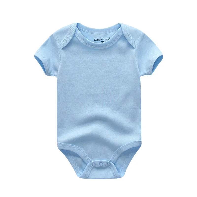 Newborn Onesie - 100% Cotton Unisex Baby Bodysuit by Kiddiezoom