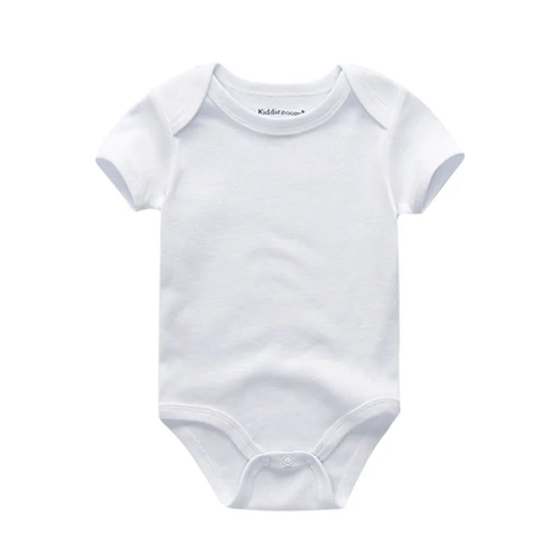 Newborn Onesie - 100% Cotton Unisex Baby Bodysuit by Kiddiezoom
