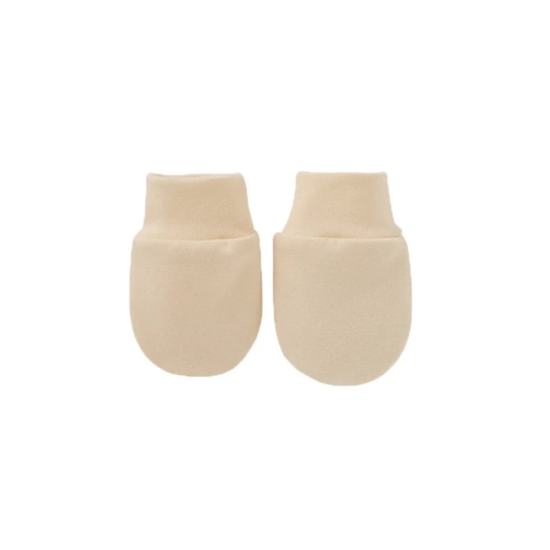 Baby Anti-Scratch Mittens - Soft Cotton No Scratch Hand Socks