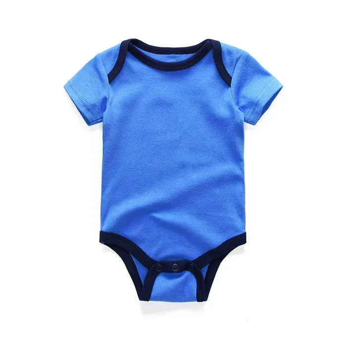 Newborn Onesie - 100% Cotton Unisex Baby Bodysuit by Kiddiezoom