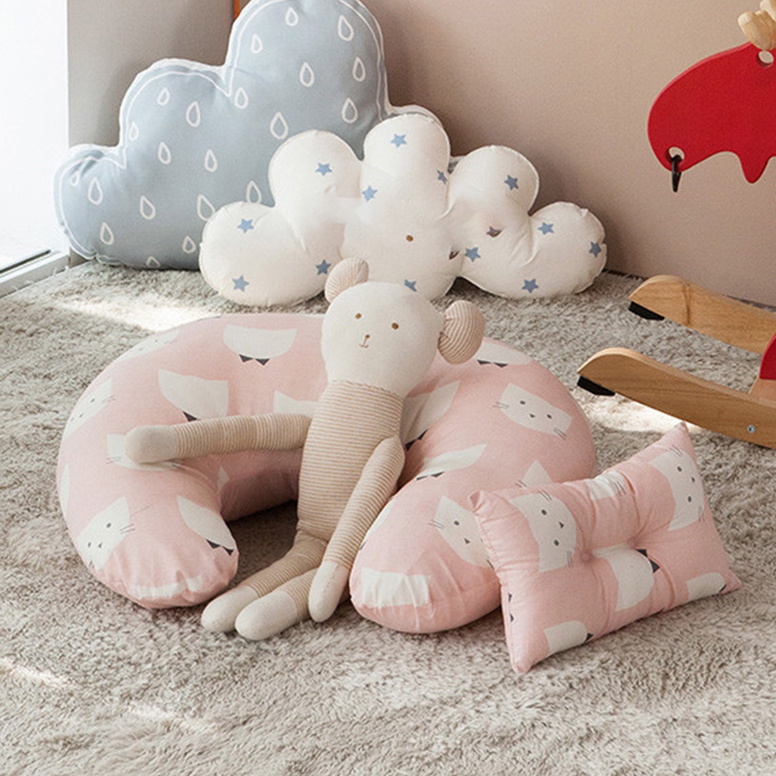 U-Shaped Nursing Pillow: Ergonomic Breastfeeding Support