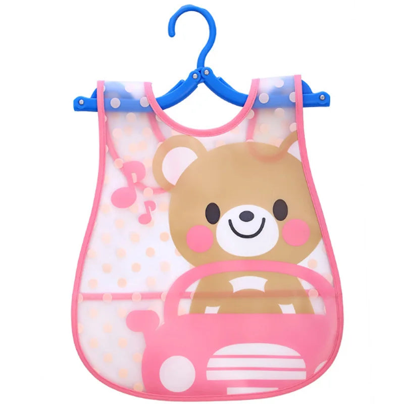 Baby Bibs - Waterproof Cartoon Newborn Bandana Burp Cloths