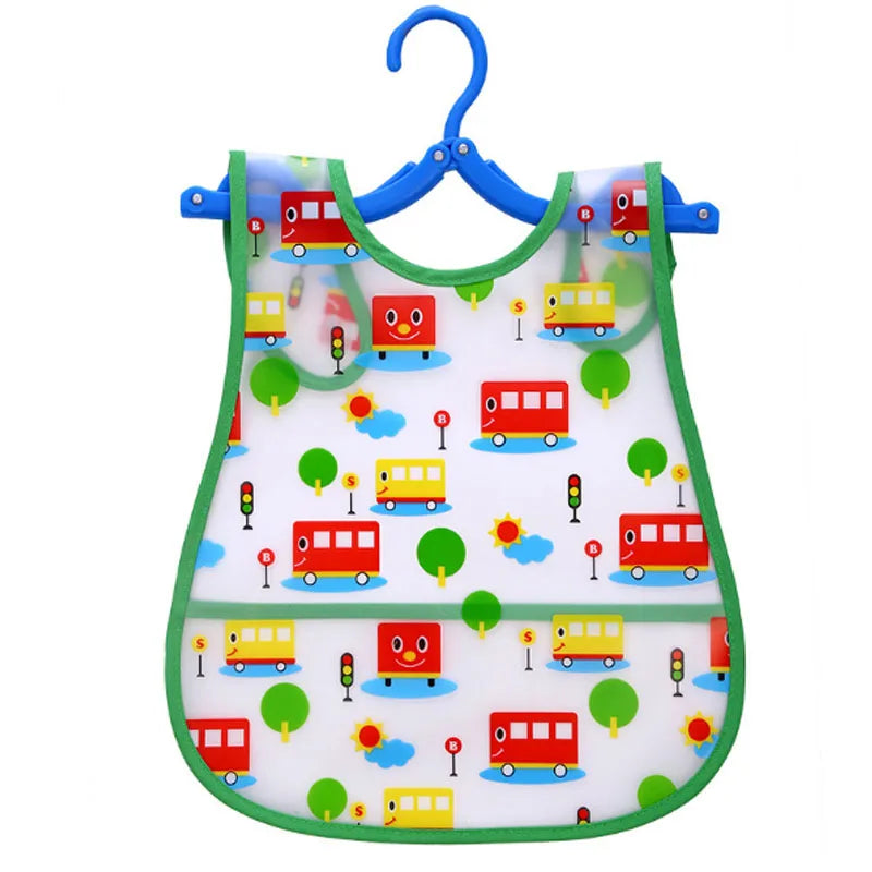 Baby Bibs - Waterproof Cartoon Newborn Bandana Burp Cloths