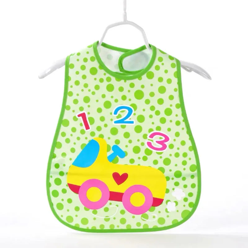 Baby Bibs - Waterproof Cartoon Newborn Bandana Burp Cloths