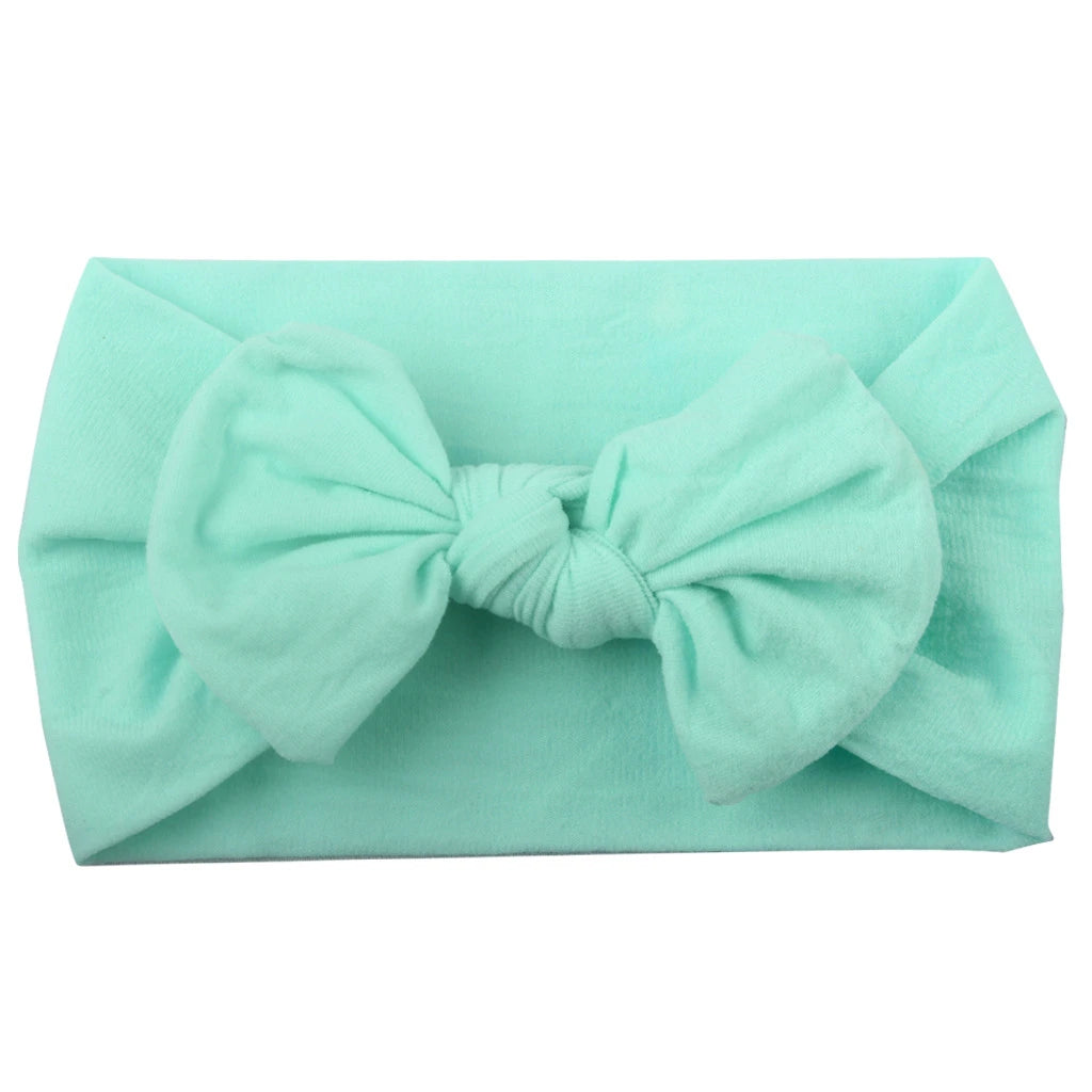 Baby Headband Bows - Soft Elastic Newborn Accessories