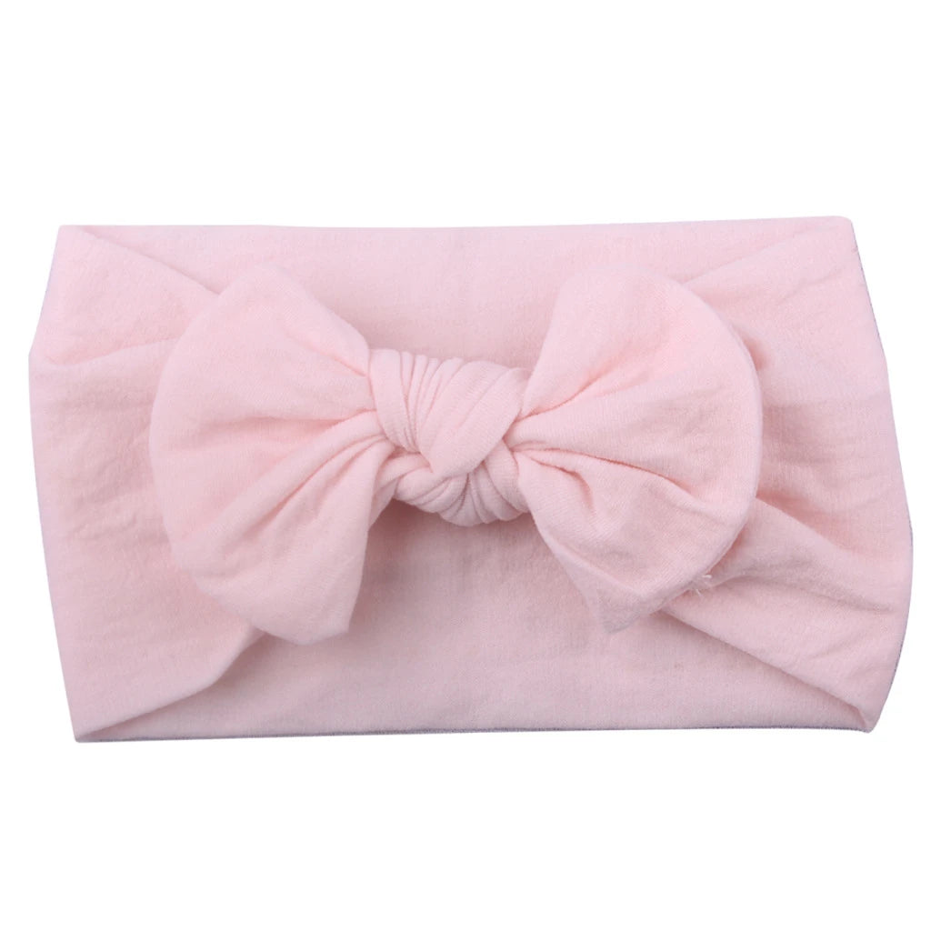 Baby Headband Bows - Soft Elastic Newborn Accessories