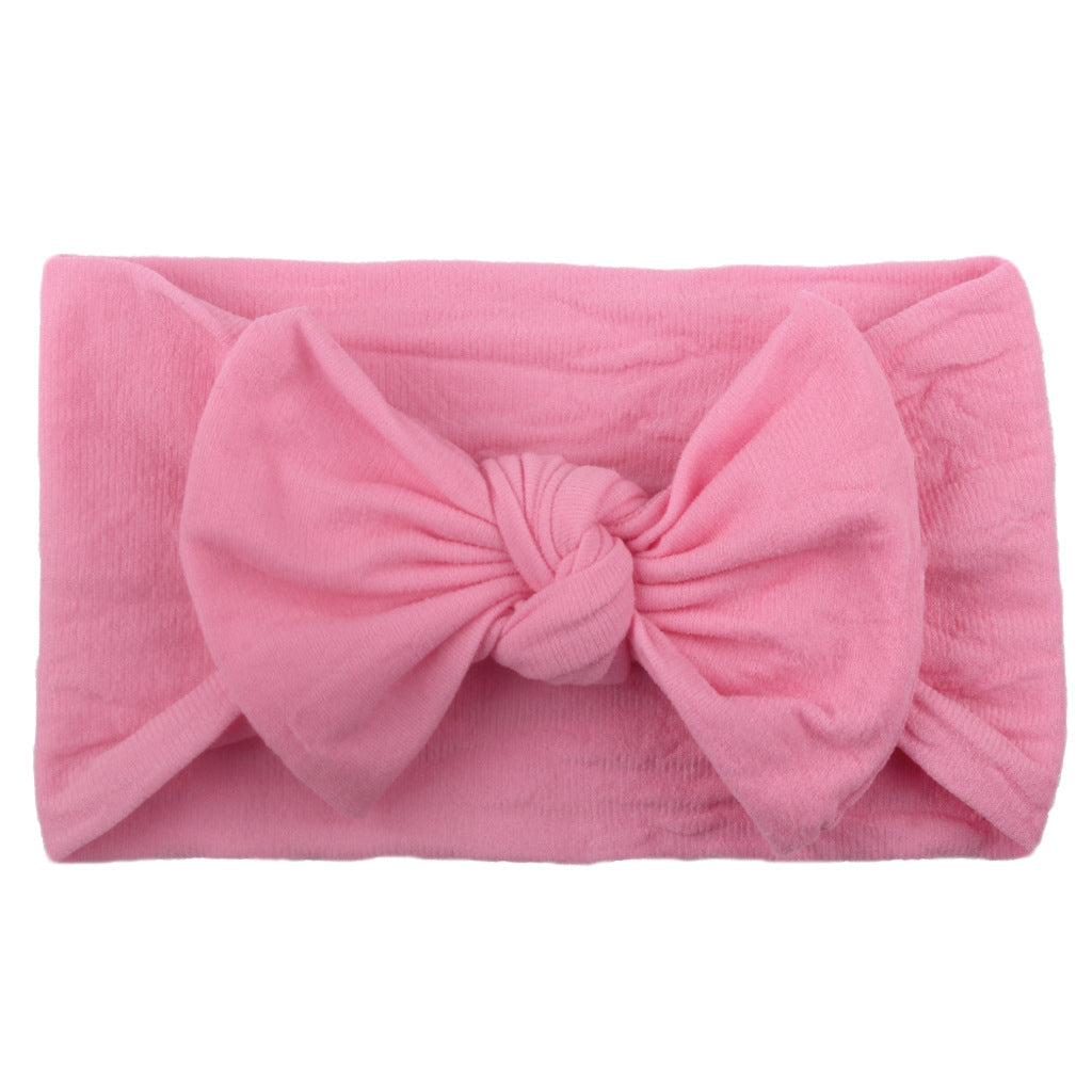 Baby Headband Bows - Soft Elastic Newborn Accessories