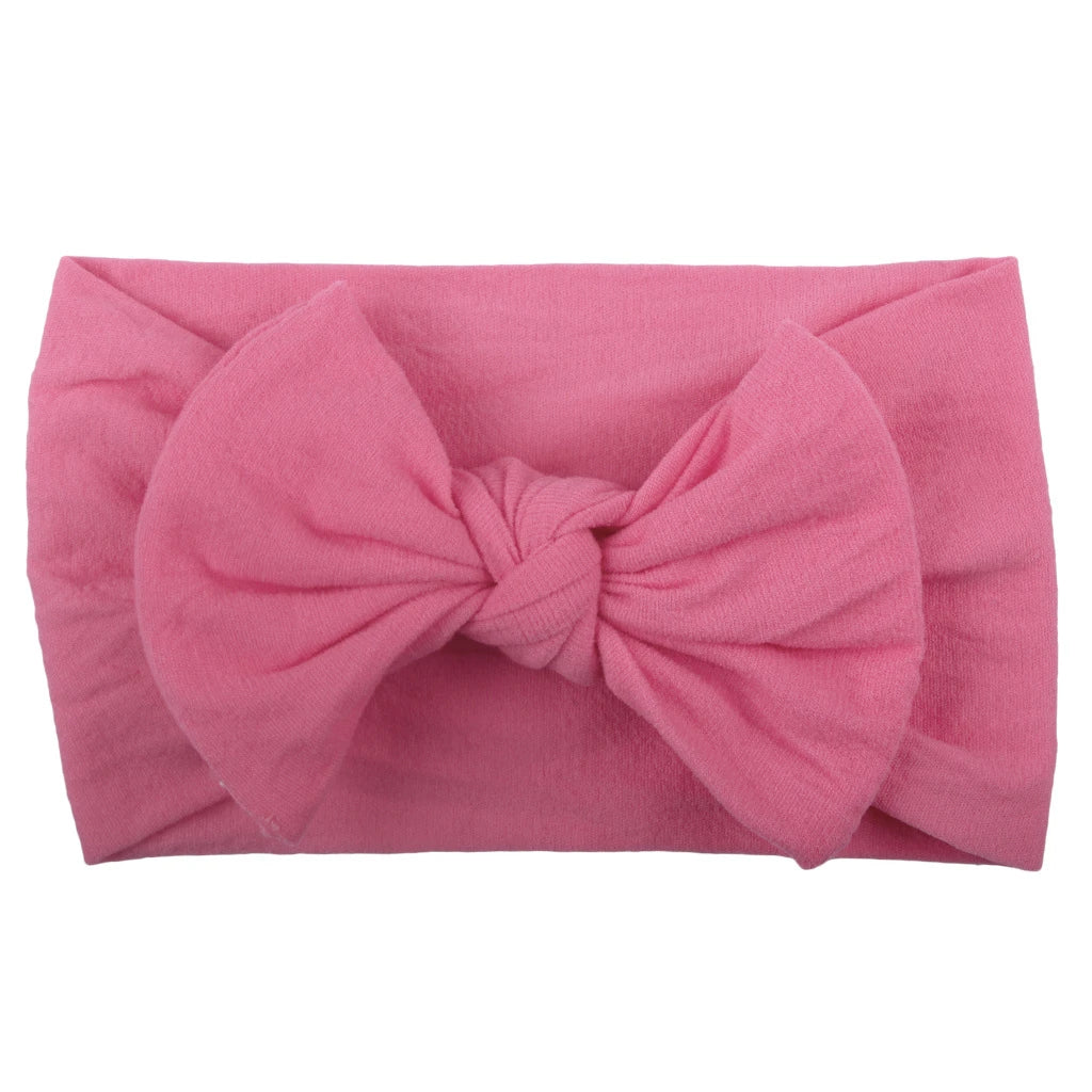 Baby Headband Bows - Soft Elastic Newborn Accessories