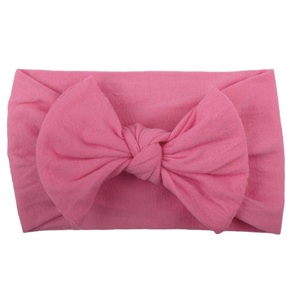 Baby Headband Bows - Soft Elastic Newborn Accessories