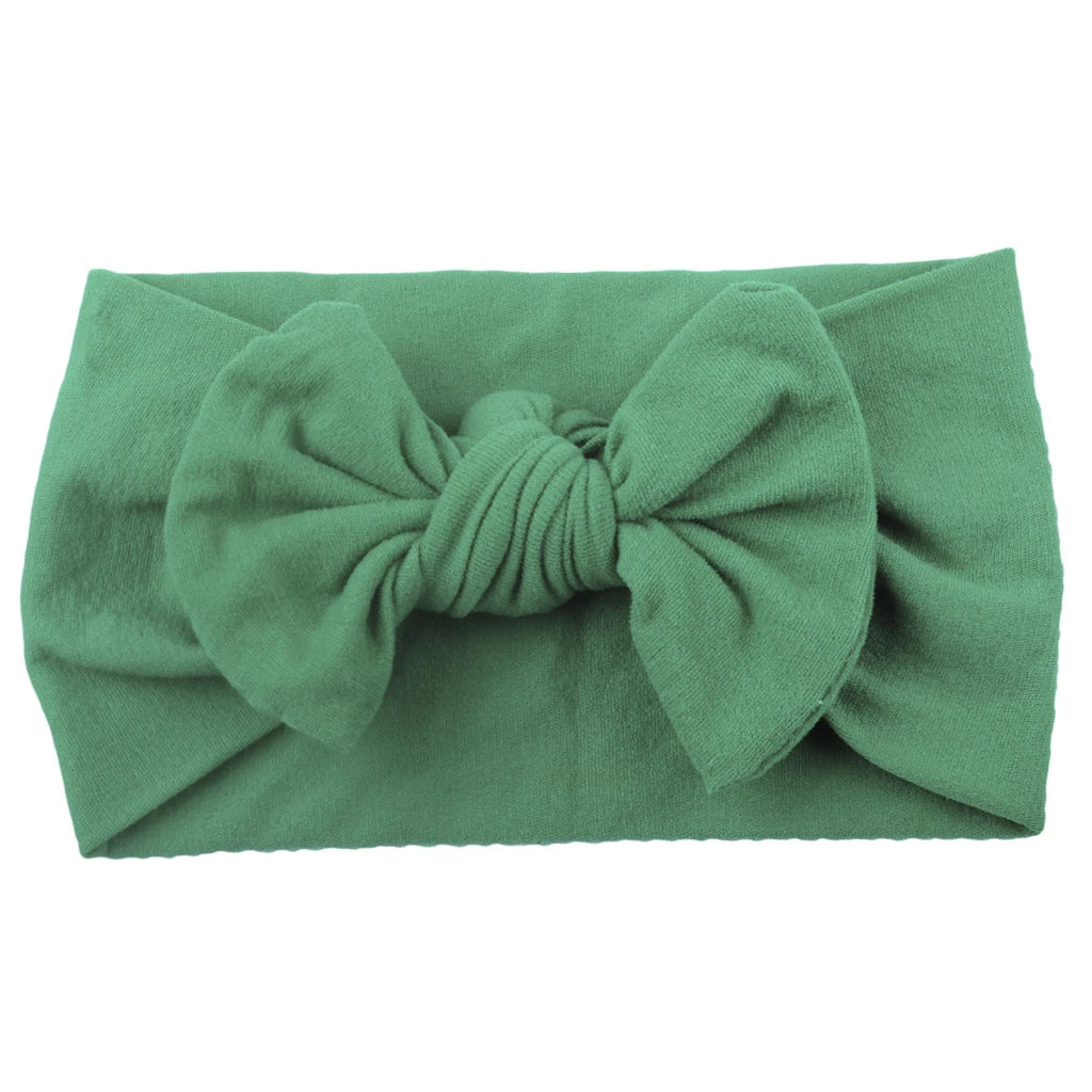 Baby Headband Bows - Soft Elastic Newborn Accessories