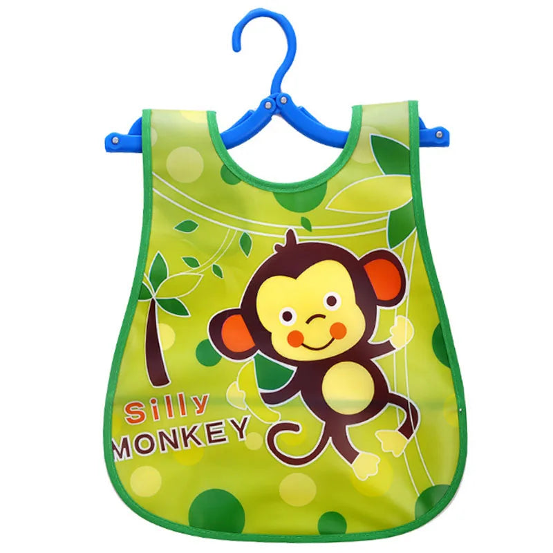 Baby Bibs - Waterproof Cartoon Newborn Bandana Burp Cloths