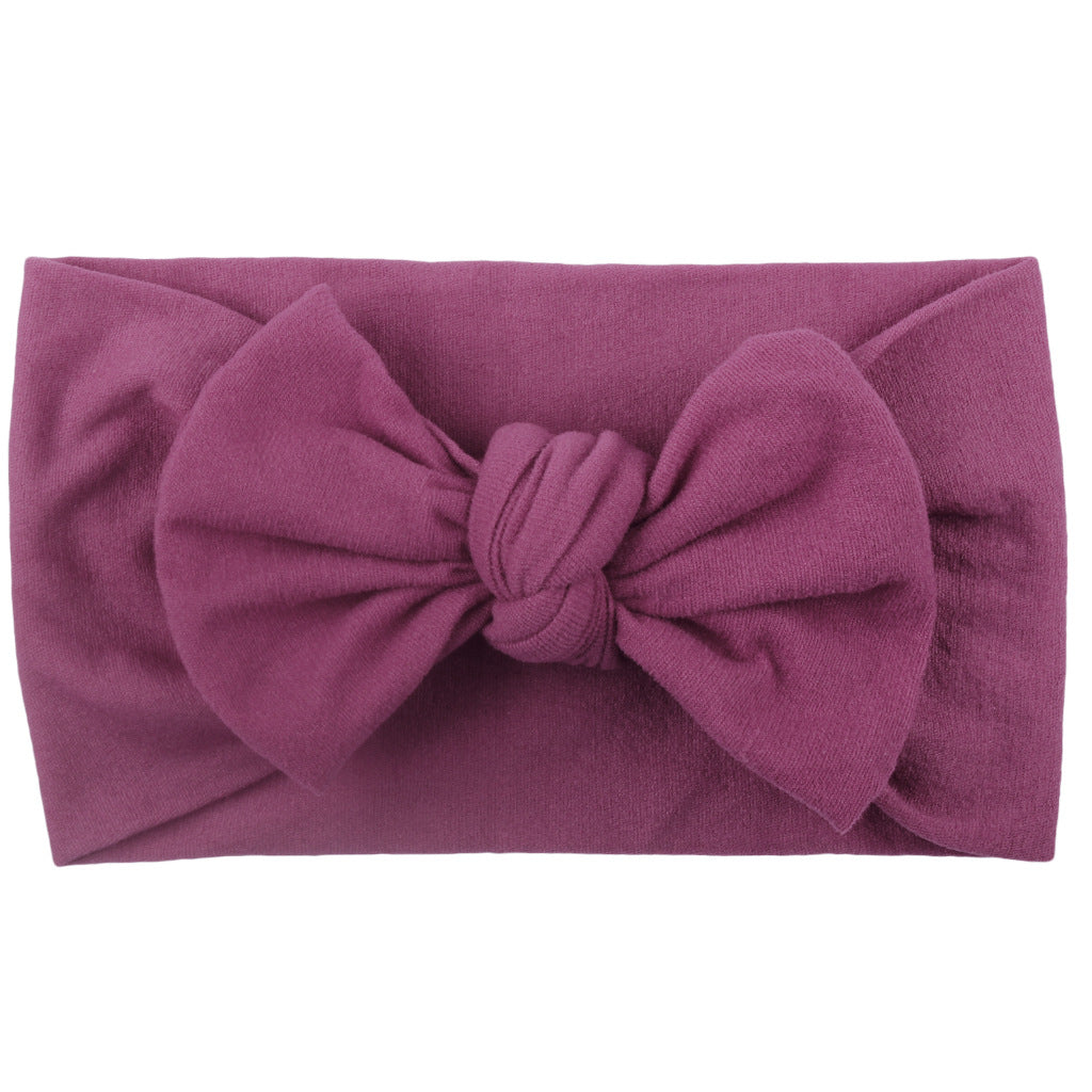Baby Headband Bows - Soft Elastic Newborn Accessories