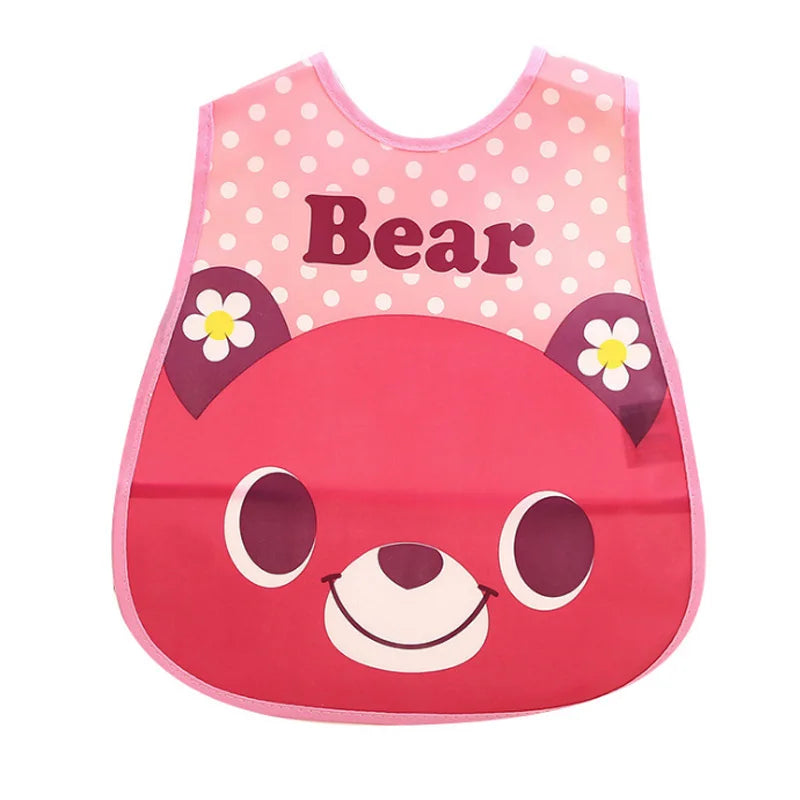 Baby Bibs - Waterproof Cartoon Newborn Bandana Burp Cloths