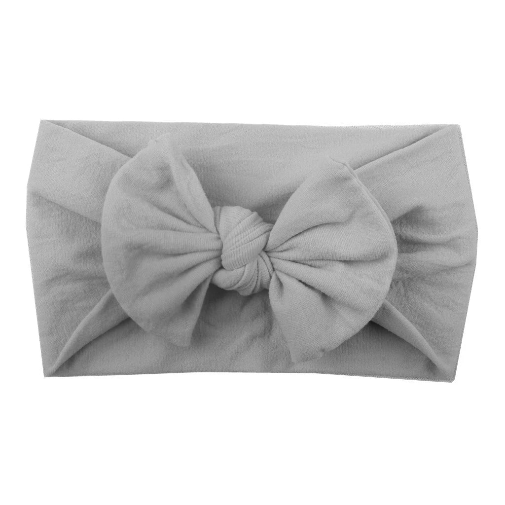Baby Headband Bows - Soft Elastic Newborn Accessories