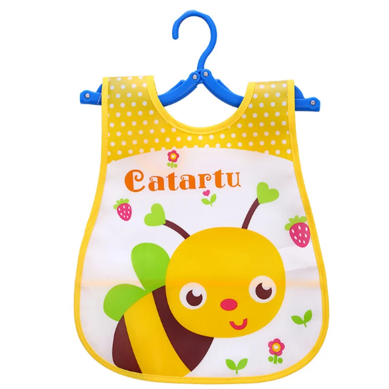 Baby Bibs - Waterproof Cartoon Newborn Bandana Burp Cloths