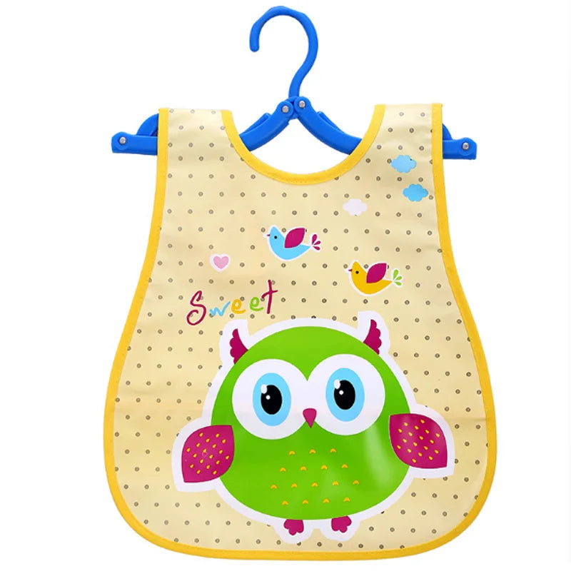Baby Bibs - Waterproof Cartoon Newborn Bandana Burp Cloths