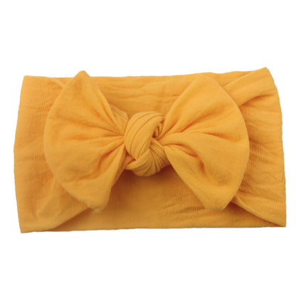 Baby Headband Bows - Soft Elastic Newborn Accessories
