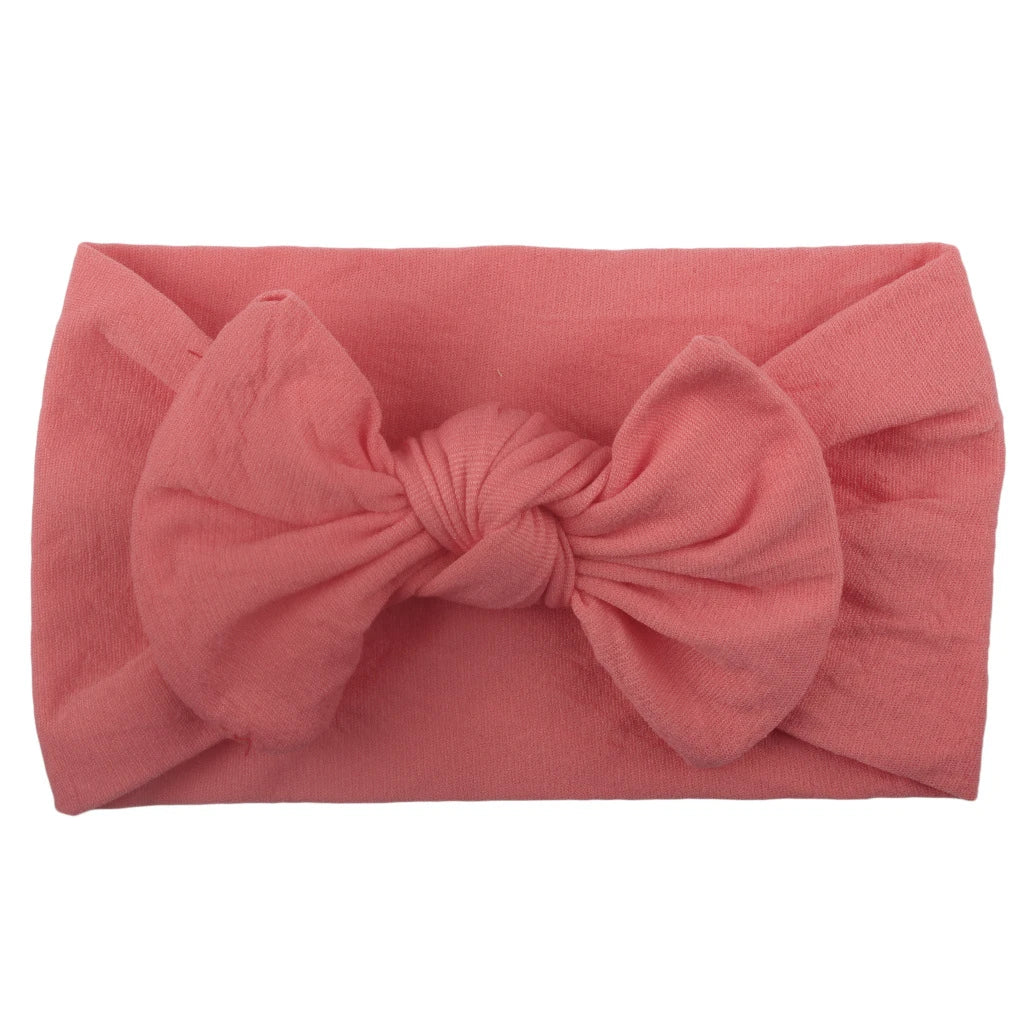 Baby Headband Bows - Soft Elastic Newborn Accessories