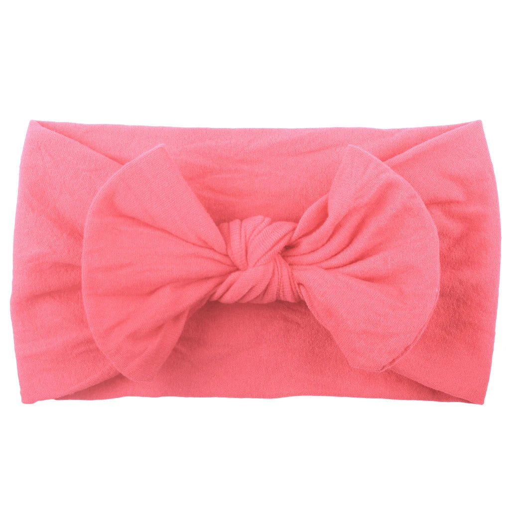 Baby Headband Bows - Soft Elastic Newborn Accessories
