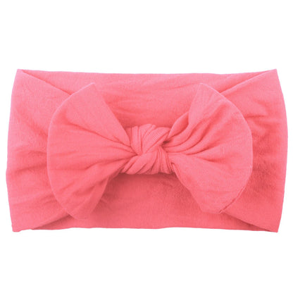 Baby Headband Bows - Soft Elastic Newborn Accessories