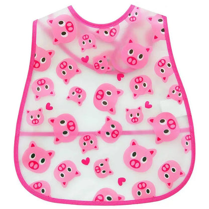 Baby Bibs - Waterproof Cartoon Newborn Bandana Burp Cloths