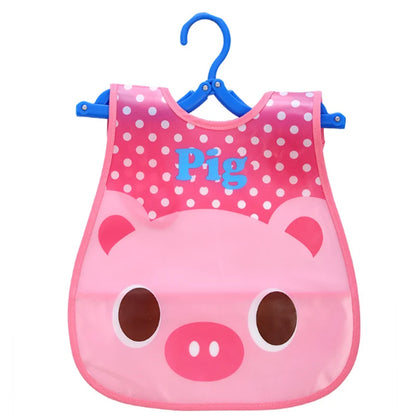 Baby Bibs - Waterproof Cartoon Newborn Bandana Burp Cloths