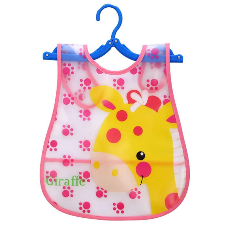 Baby Bibs - Waterproof Cartoon Newborn Bandana Burp Cloths