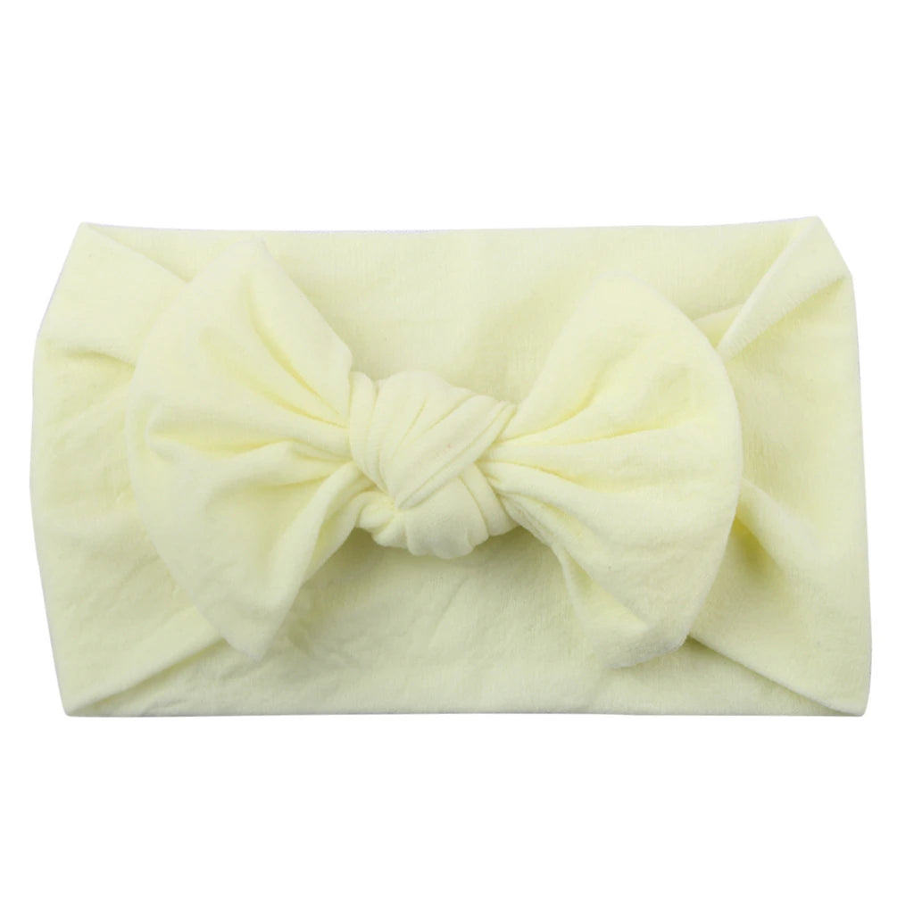 Baby Headband Bows - Soft Elastic Newborn Accessories